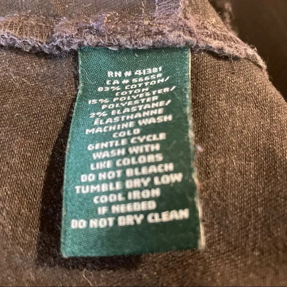 RALPH LAUREN RLR Sz 8 Premier Straight Black Jeans - Picture 9 of 13